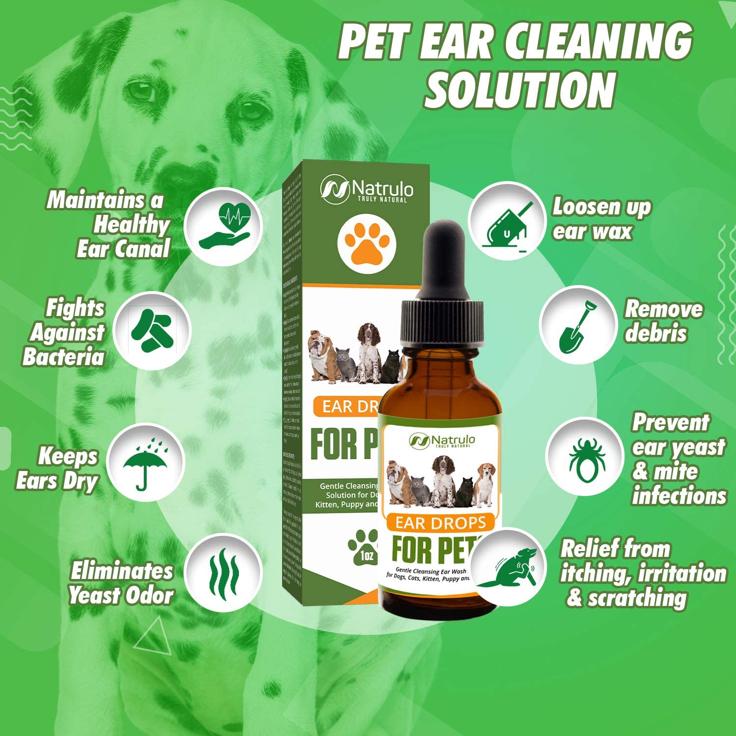 Natural ear best sale drops for dogs